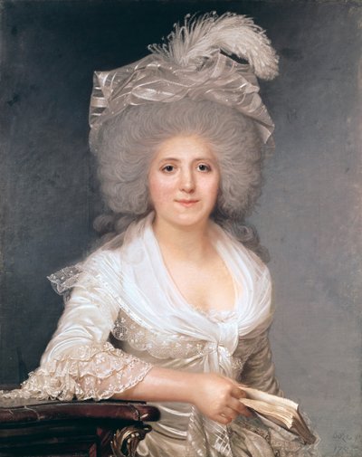 Ritratto di Madame Jeanne-Louise-Henriette Campan (1752-1822) 1786 da Joseph Boze